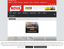 Tablet Screenshot of novatv.ro